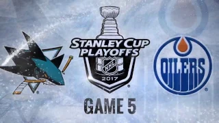 Sharks 3, Oilers 4 F/OT • Playoff Recap GM5 R1 • Apr 20, 2017 (HD)