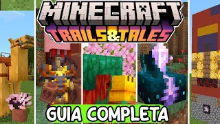 Minecraft 1.20 REVIEW COMPLETA + EXTRA BEDROCK - The Trails & Tales Update  [RESUMEN] mcpe 1.20