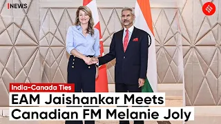 EAM Dr. S Jaishankar Holds Bilateral Meeting With Canadian Foreign Minister Melanie Joly