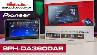 Pioneer SPH-DA360DAB CarPlay & Android Auto Car Stereo | Car Audio & Security