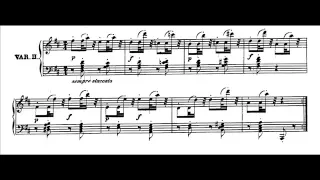 Beethoven 24 Variations on "Venni Amore" by Righini WoO 65 (1790)