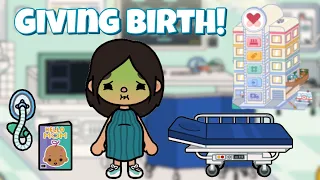 Giving Birth to a BABY Routine!!