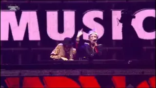 How Deep Is Your Love (Calvin Harris & R3hab Remix) NERVO Live @ AMF 2015