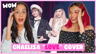 BLACKPINK Lisa & Rosé Singing L-O-V-E  "Lyrics + Live Performance" Reaction 😍 (Nat King Cole cover)