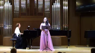 Alexandra Koneva (soprano): J.Brahms - Wie schnell verschwindet