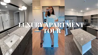 I MOVED! EMPTY LUXURY APARTMENT TOUR 2021|CROWNED K