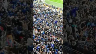 Pompey chimes at Wembley