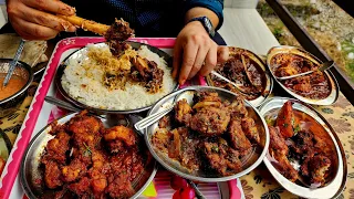 Ashok Ji Meat Wale | Ashok Punjabi Dhaba Ka Tari Wala Mutton Aur Kadai Chicken | Ramban Food tour