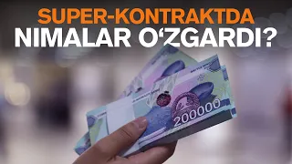 Super-kontraktda o‘qish imkoniyatlari yana ham kengaytirildi