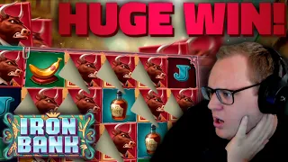 BEST SYMBOL HITS on Iron Bank Slot! (Super Big Win)