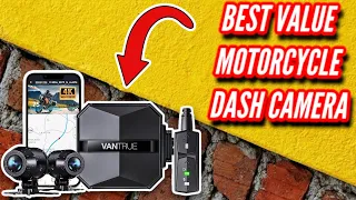 The BEST Motorcycle Dash Cam! | Motorcycle Dash Cam Review | Vantrue F1 Dash Cam