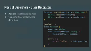 Introduction to Decorators in TypeScript