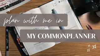 PhD Student Plans | Plan With Me in my 2024 Commonplanner