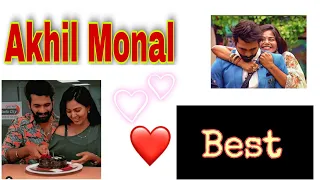 Akhil Monal cute moments❤#bigboss4telugu #akhilsarthak #monalgajjar #akhinal