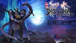 Dissidia NT: All Golbez voice lines