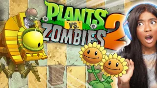 PVZ IS BACK WITH A ZOMBOSS BATTLE??!! | Plants Vs Zombies 2 [4]