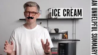 Ice Cream, An Unhelpful James Hoffmann Summary