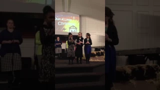 7 years old Singing "O Holy Night" on December 15, 2013