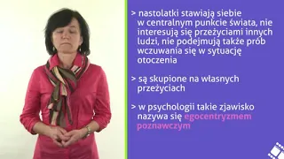 Zmiany psychiczne w okresie dojrzewania