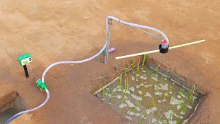 How to make water pump science project | Technology water pump | Mini farming project