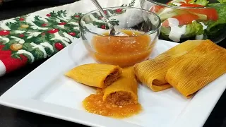 BEEF TAMALES  in Red Sauce | Step by Step Tutorial ❤