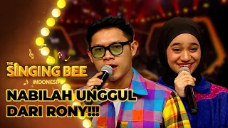 BABAK KARAOKE CHALLENGE! Nabilah Unggul Dari Rony & Salma | THE SINGING BEE INDONESIA