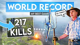 I broke the Battlefield V Fighter Plane *WORLD RECORD*....