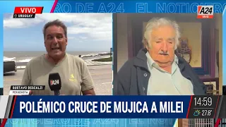 🗣 Polémicos dichos de Pepe Mujica sobre Javier Milei: "Es un trágico personaje de historieta"