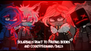 SollarBalls Giants React to Fruiting Bodies And CountryHumans/Balls || Part 2.5 || :TW: BLOOD