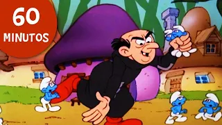 60 Minutos de Smurfs • O Gargamel captura os Smurfs!! 😨 • Os Smurfs