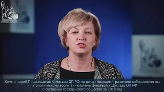 Елена Цунаева о работе Комиссии ОП РФ по делам молодежи