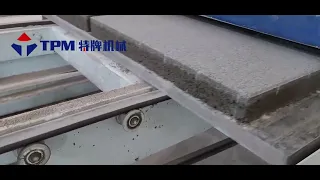 Imitation stone paver production by TPM10000G Machine