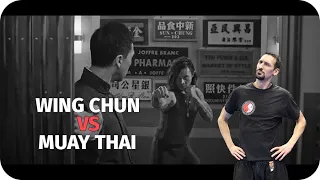 Wing Chun Master Reacts - Ip Man 3 Donnie Yen (Wing Chun) vs Thai Fighter (Muay Thai)