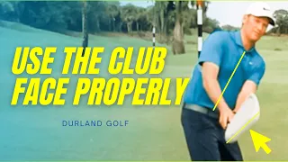 GOLF TIP | How To USE THE CLUB FACE Properly