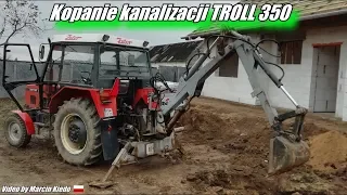 HOMEMADE TRACTOR BACKHOE # ŁADOWACZ TROLL#MINI KOPARKA#ZETOR 5211