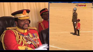 SWORD DISPLAY (RIFLE TRICKS PARADE) AT THE MANKAYANE ARENA