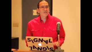 Michael Greyeyes at the Performing Turtle Island Gathering