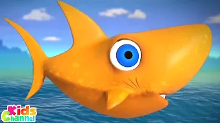 Scary Flying Shark Song + More Music And Rhymes for Children by Kids Channel