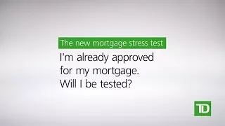 TD – New Mortgage Rules: Mortgage Pre-Approval