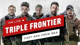 Triple Frontier: Ben Affleck, Oscar Isaac, and Charlie Hunnam Cast Round Table - IGN Live