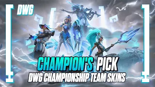 Champion’s Pick: DWG Worlds Championship Team Skins Trailer