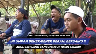 MANCING DAPET LAPAK POJOK !! ADUL GEMILANG SAMPE KEGIRANGAN GARA-GARA KEDI NYA  || AGF33