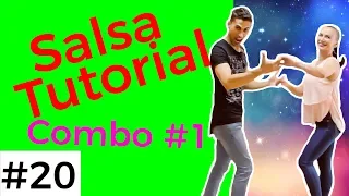 Salsa Tutorial 20 : Beginners Combo | by Marius&Elena