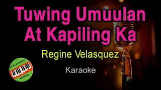 Tuwing Umuulan - Regine Velasquez HQ Karaoke