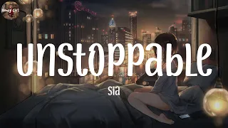 Unstoppable, Sia (Lyrics) Señorita, Shawn Mendes, Clean Bandit...