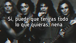 Van Halen - Ain't Talkin' 'Bout Love (Subtítulos en Español)