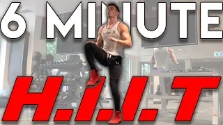 Full Body HIIT Workout in 6 Minutes - How to Burn Calories Fast | V SHRED