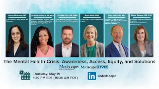 The Mental Health Crisis: Awareness, Access, Equity, and Solutions