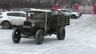 Динамический показ грузового автомобиля ГАЗ-ММ-91-120