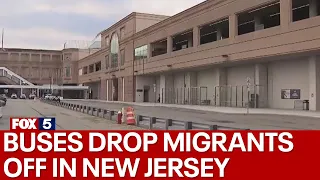 NYC migrant crisis: Buses drop migrants off in New Jersey